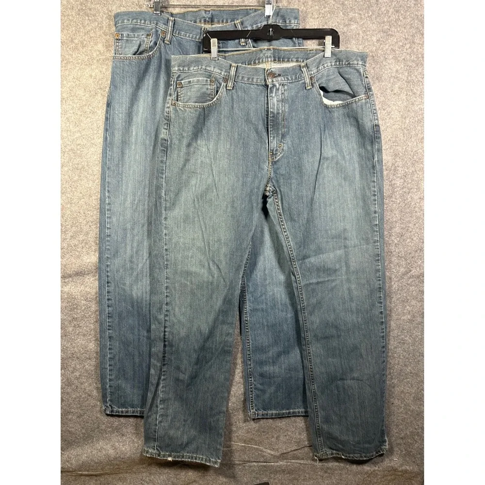 Levis 559 Relaxed Straight Jeans‎ Mens 38x34 Blue Denim Medium Wash Lot of 2